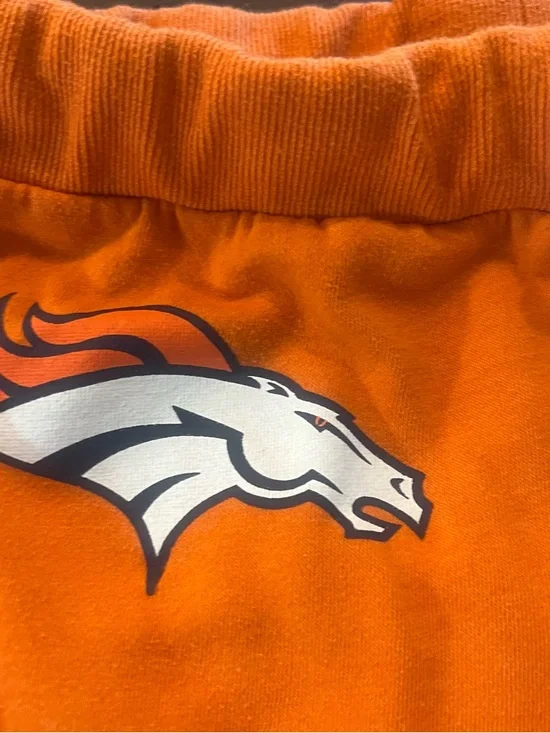 NFL Orange Ladies Joggers with White Accents - Size Medium - Picture 3 of 6